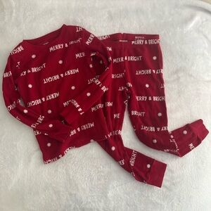 Carter's Festive Red Pajama Top